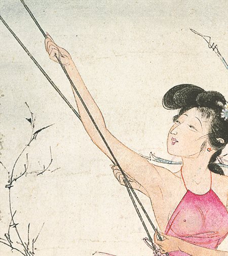 山海关-胡也佛的仕女画和最知名的金瓶梅秘戏图